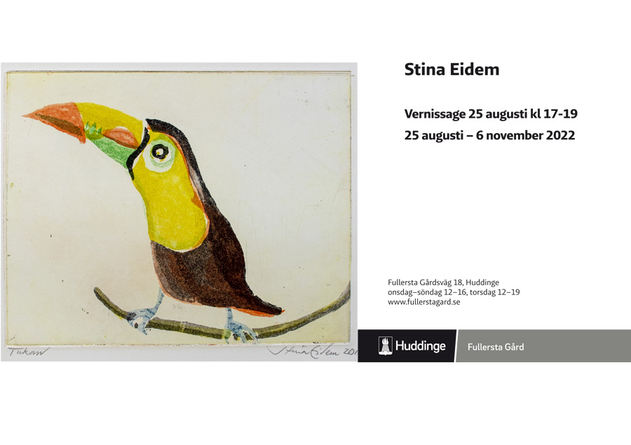 Stina Eidem ställer ut på Nordens Ljus galleri 3 februari till 27 februari. !
